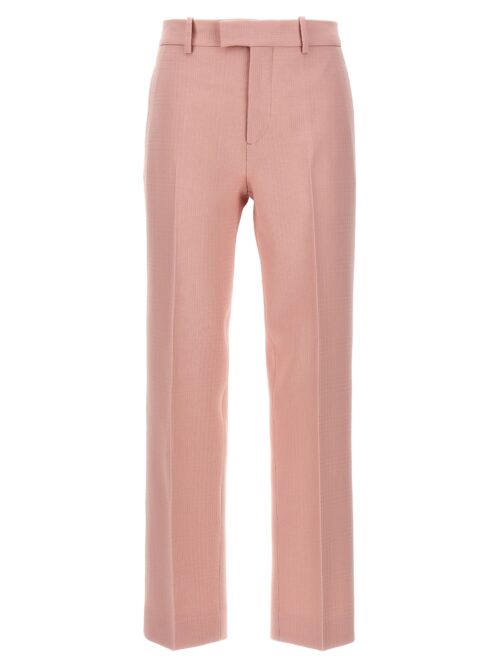 Tailored trousers BURBERRY Pink