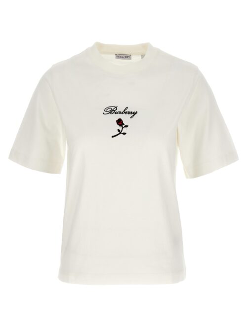 Logo T-shirt BURBERRY White