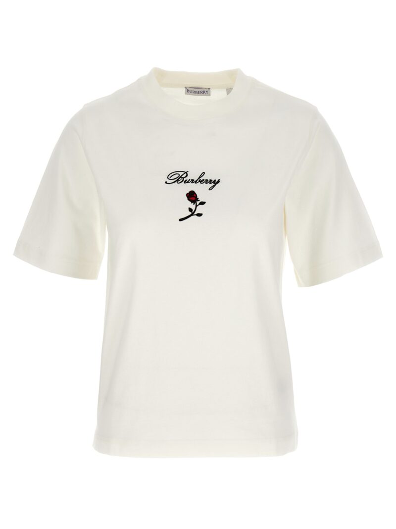 Logo T-shirt BURBERRY White