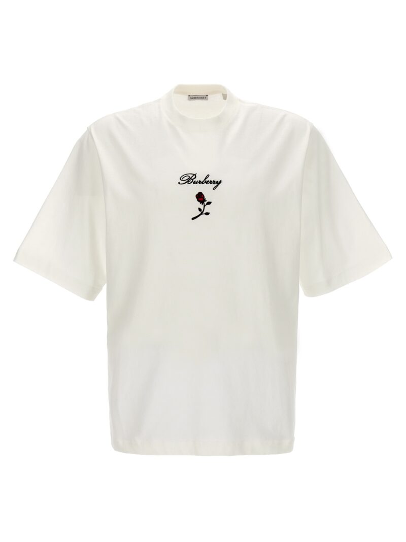 Logo T-shirt BURBERRY White