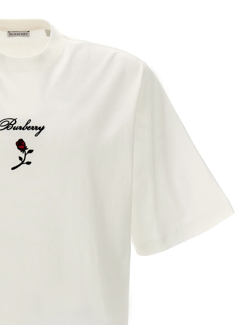 Logo T-shirt Man BURBERRY White