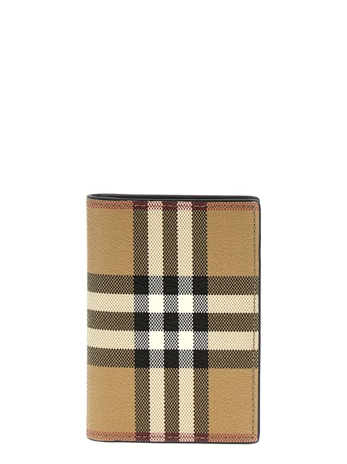 Check card holder BURBERRY Beige