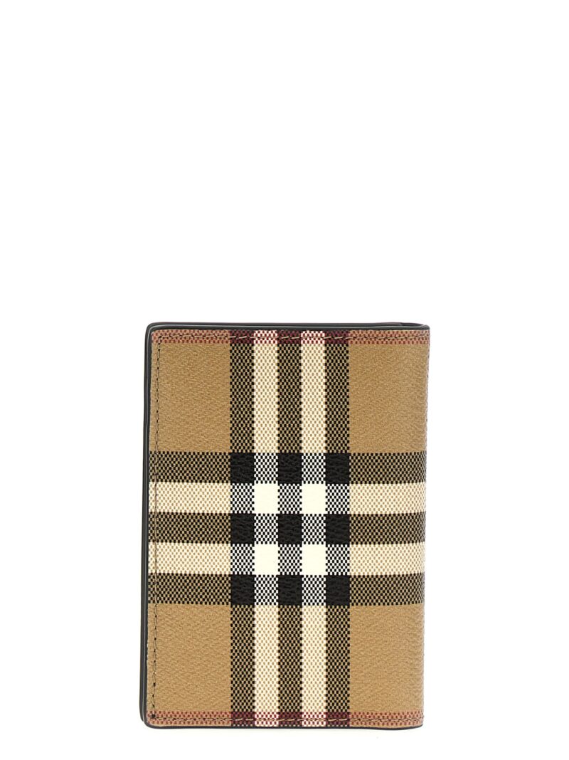 Check card holder 8084167ARCHIVEBEIGE BURBERRY Beige