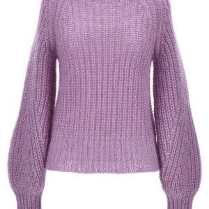 Mohair blend sweater ZIMMERMANN Purple