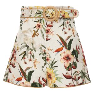 'Lexi Fitted' shorts ZIMMERMANN Multicolor