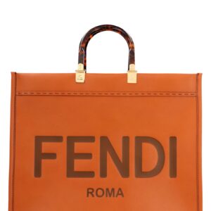 'Fendi Sunshine Large' shopping bag FENDI Brown