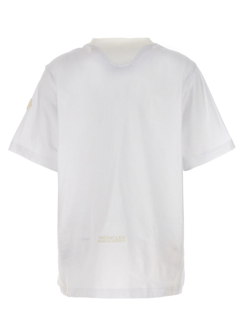 Logo embroidery T-shirt 8C0002989A17001 MONCLER White