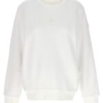 Logo embroidery sweatshirt MONCLER White