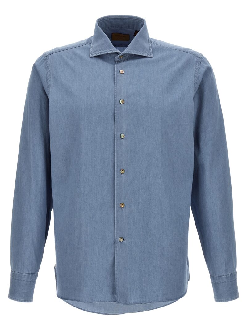 Chambray shirt BORRIELLO Light Blue