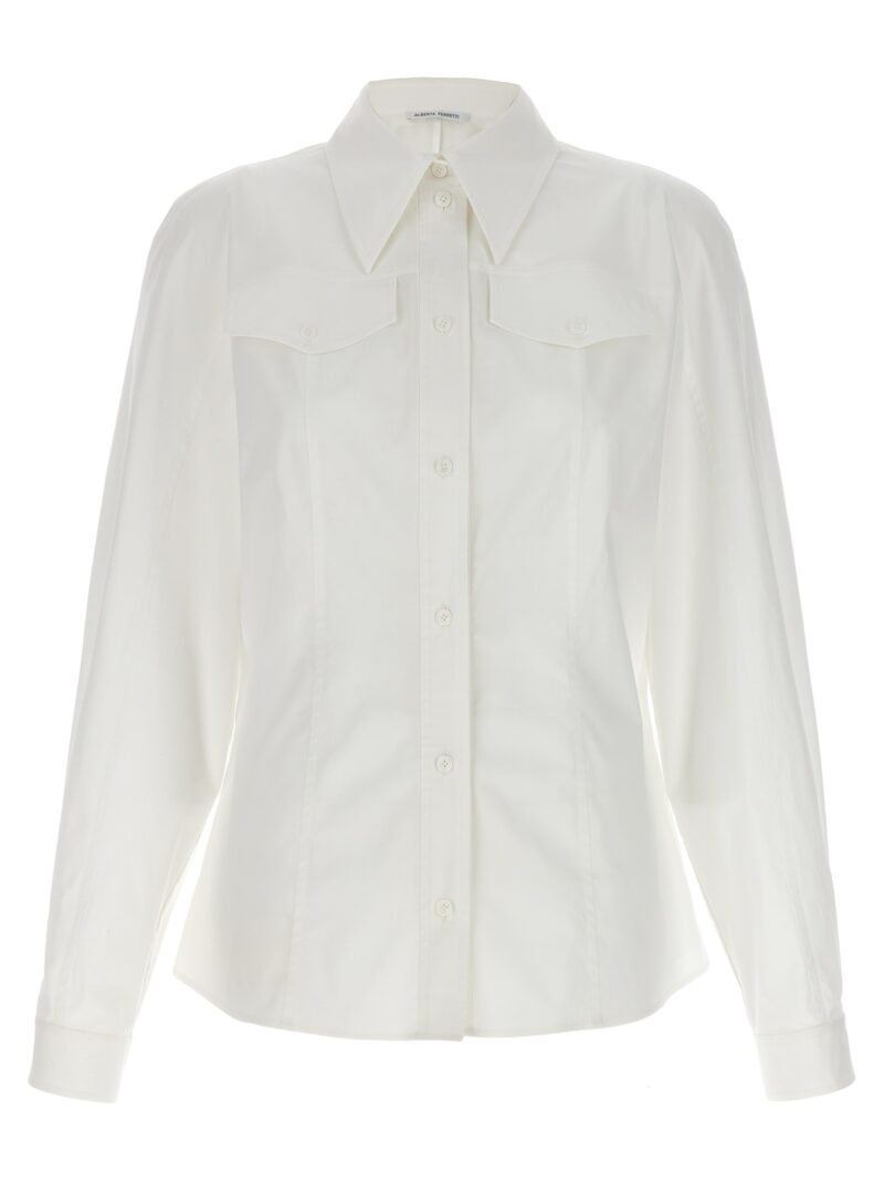 Cotton shirt ALBERTA FERRETTI White