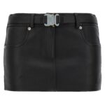 'Leather Buckle Mini' skirt 1017-ALYX-9SM Black