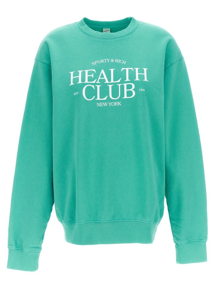 'Health Club' sweatshirt SPORTY & RICH Green