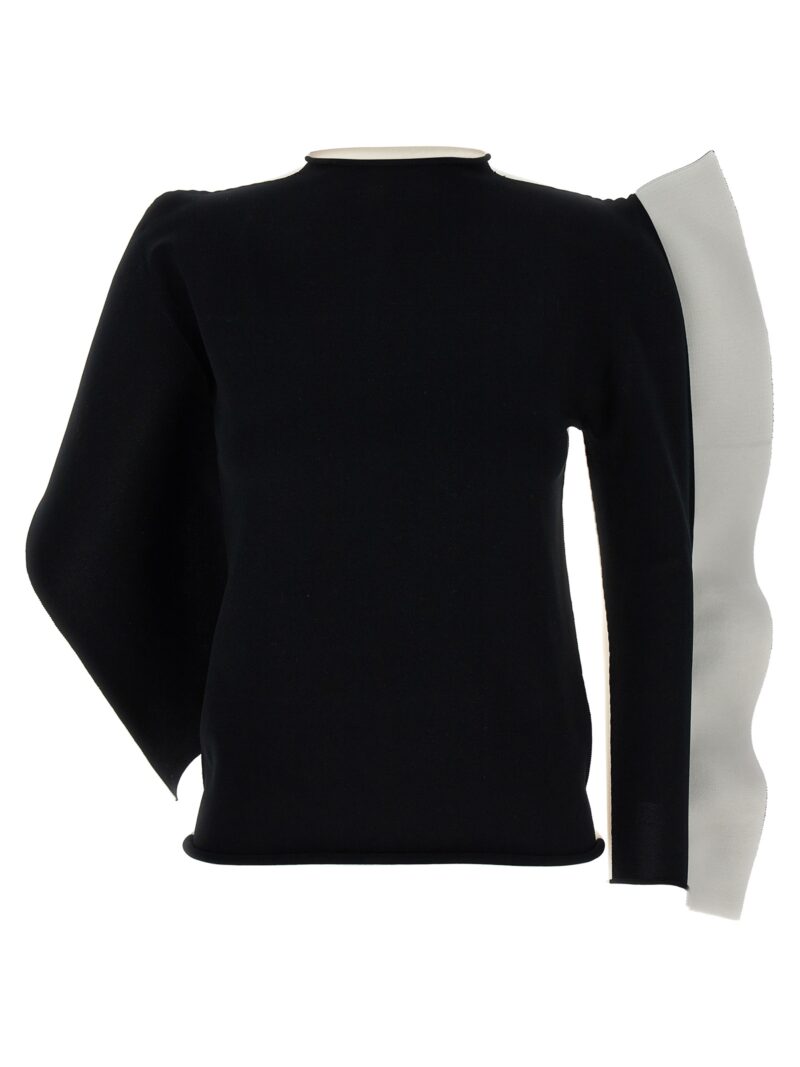 'Shaped Canvas' sweater ISSEY MIYAKE White/Black
