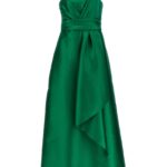 'Mikado' dress ALBERTA FERRETTI Green