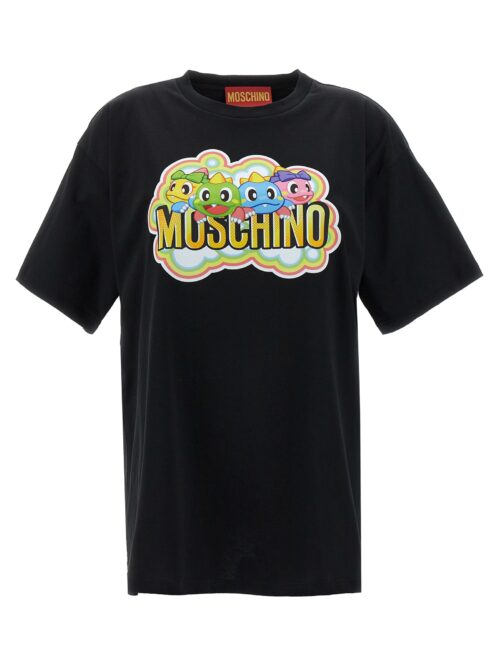 'Bubble bobble' T-shirt MOSCHINO Black