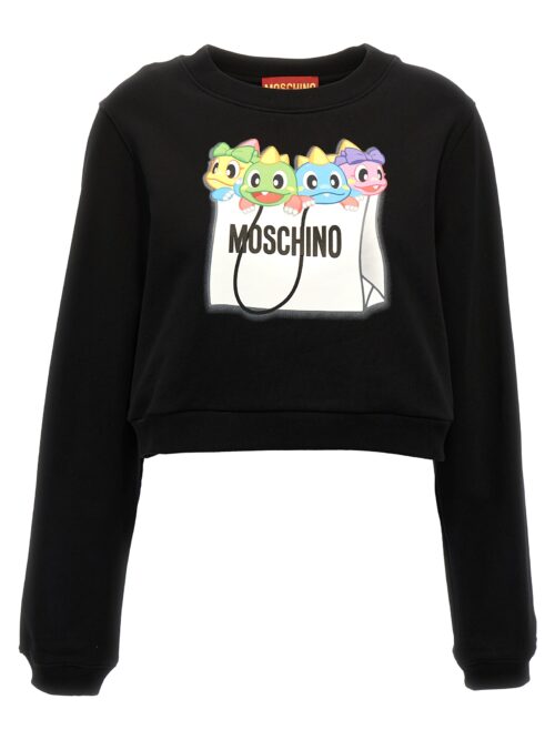 'Bubble bobble' fepla MOSCHINO Black