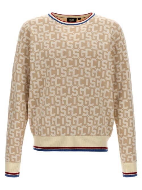 'GCDS Monogram' sweater GCDS Beige