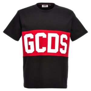 'Logo band' T-shirt GCDS Black