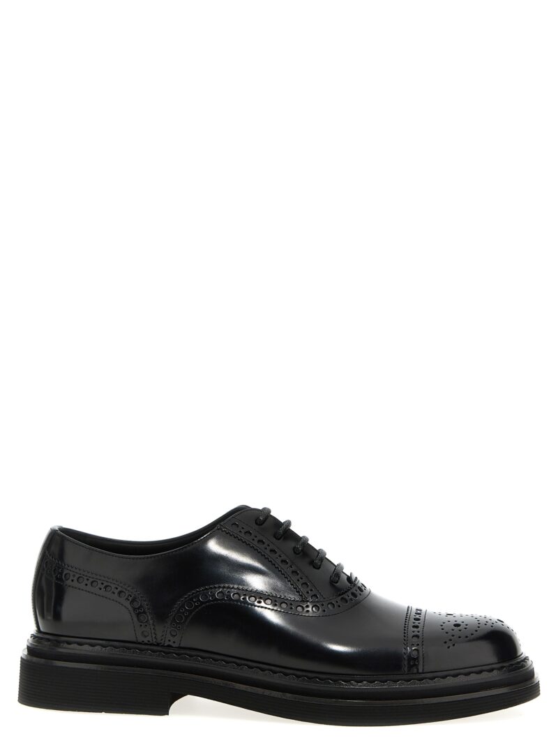 Brogue lace up shoes DOLCE & GABBANA Black