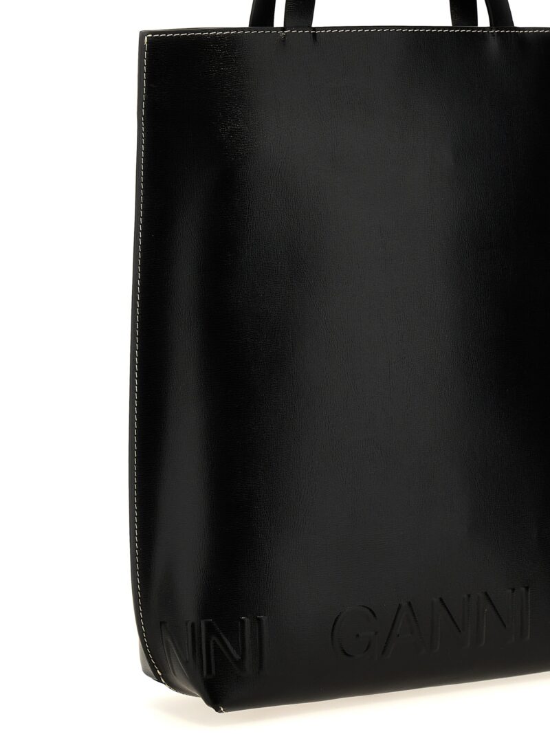 'Banner Medium' shopping bag  GANNI Black