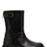 Leather boots DOLCE & GABBANA Black
