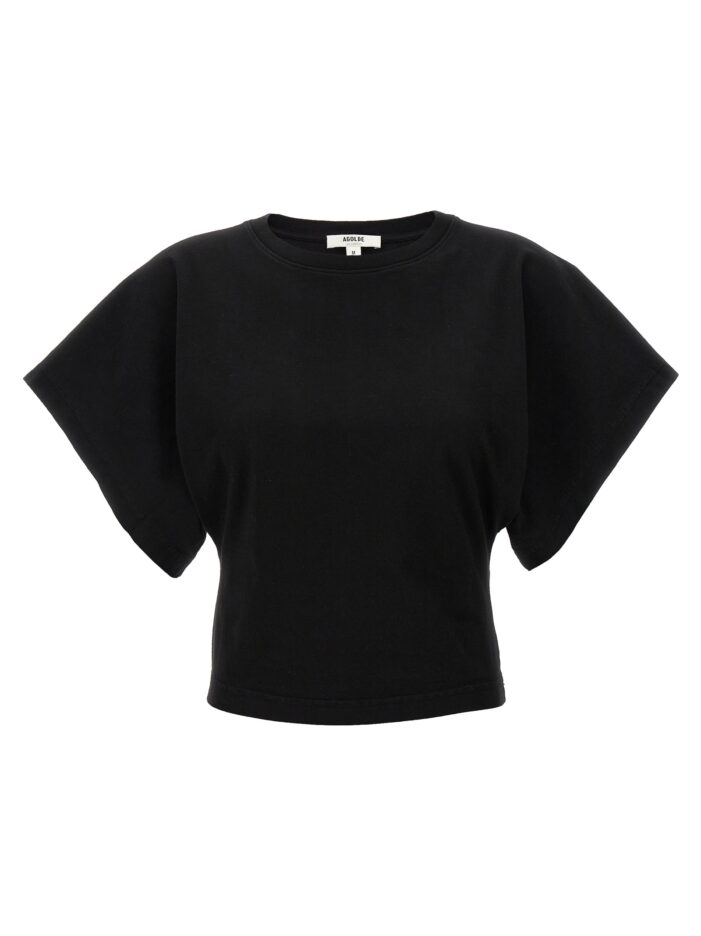 'Britt' T-shirt AGOLDE Black
