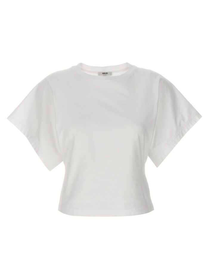 'Britt' T-shirt AGOLDE White