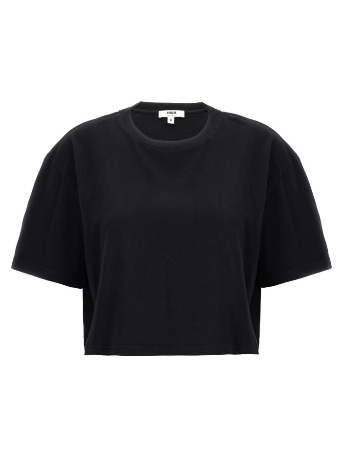 'Anya' T-shirt AGOLDE Black