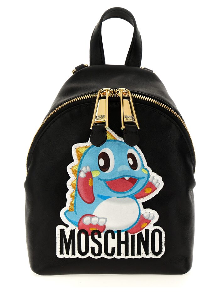 'Bubble Bobble' backpack MOSCHINO Black