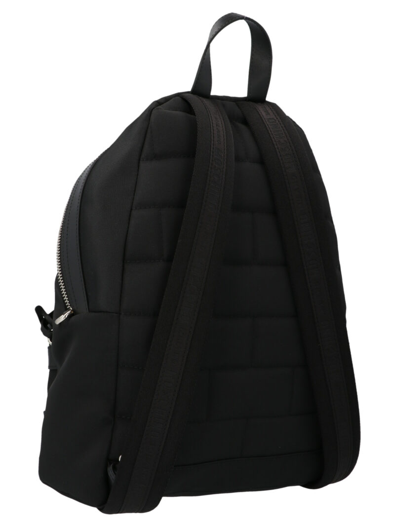 Logo backpack A760682012555 MOSCHINO Black