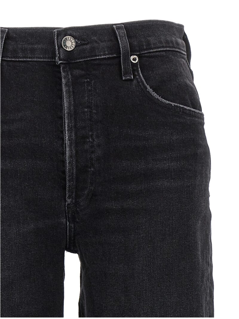 'Riley long' jeans Woman AGOLDE Black