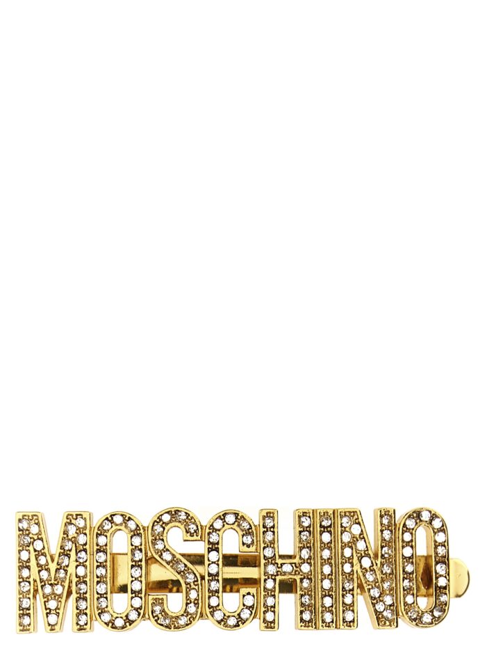 Logo hairpin MOSCHINO Gold