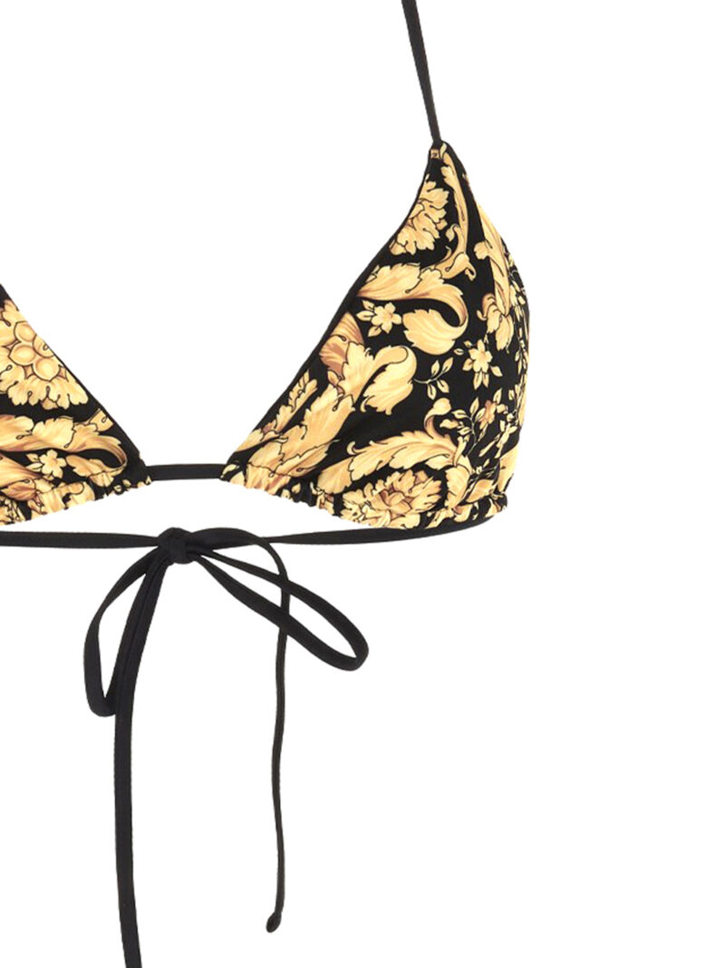 'Barocco' bikini top Woman VERSACE Multicolor