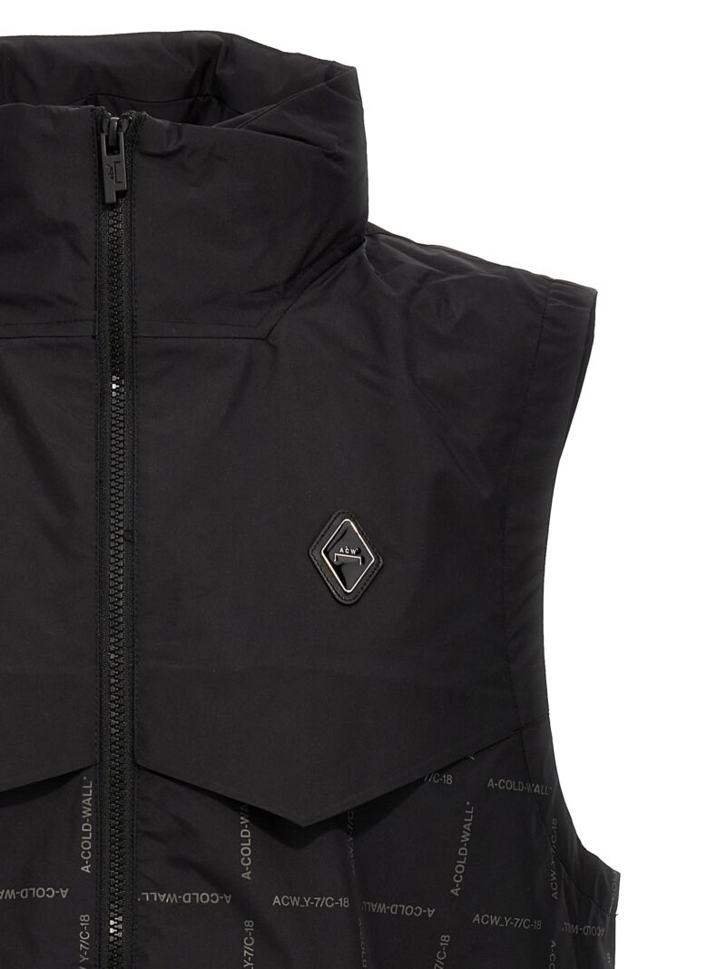 'Grisdale Storm' vest 100% polyester A-COLD-WALL* Black