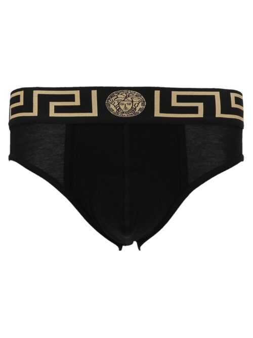 2-pack low-waisted briefs VERSACE Black