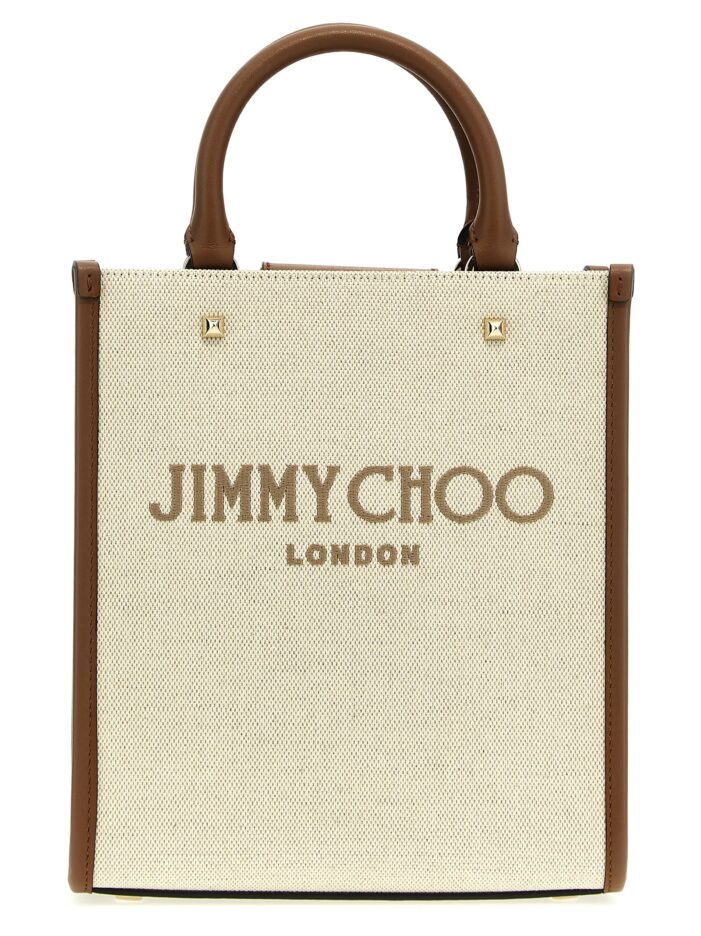 'Avenue S' shopping bag JIMMY CHOO Beige