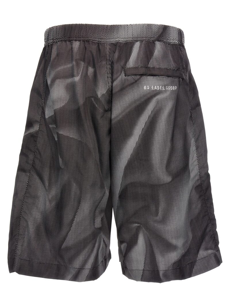 'Crinkle' bermuda shorts B0030453FA394P380 44 LABEL Gray