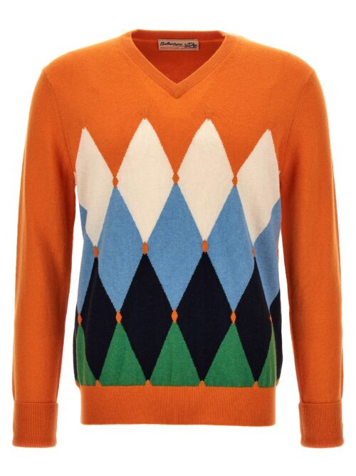 Argyle sweater BALLANTYNE Orange