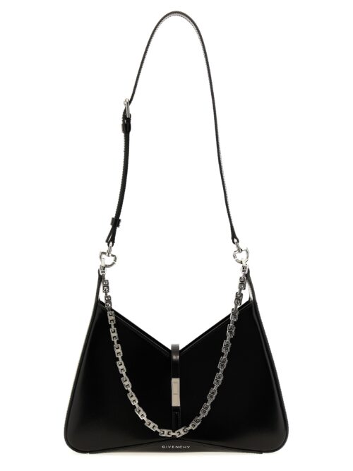 'Cut Out Zipped' small shoulder bag GIVENCHY Black