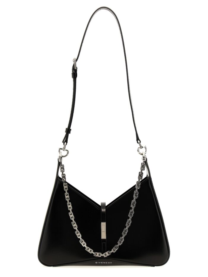 'Cut Out Zipped' small shoulder bag GIVENCHY Black