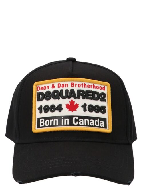 Logo cap DSQUARED2 Black