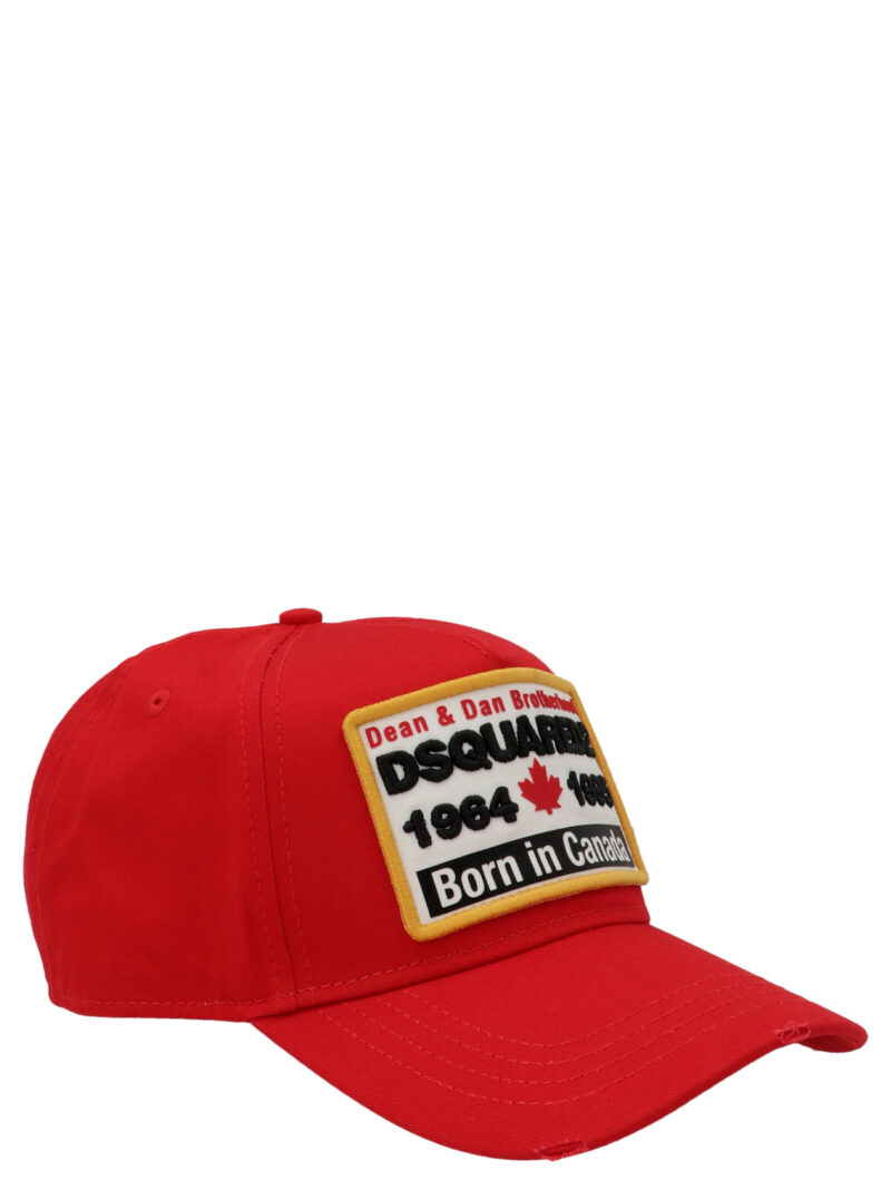 Logo cap BCM055205C000014065 DSQUARED2 Red