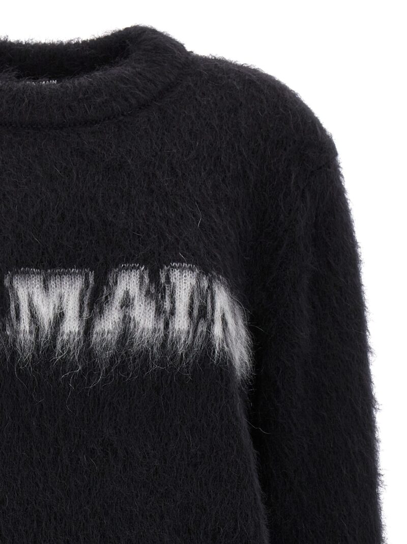 'Balmain retrò' sweater Man BALMAIN White/Black