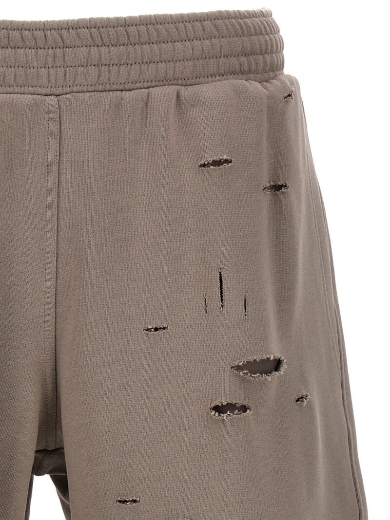 Destroyed effect bermuda shorts Man GIVENCHY Gray