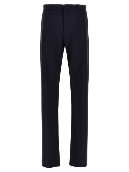 Fresh wool pants GIVENCHY Blue