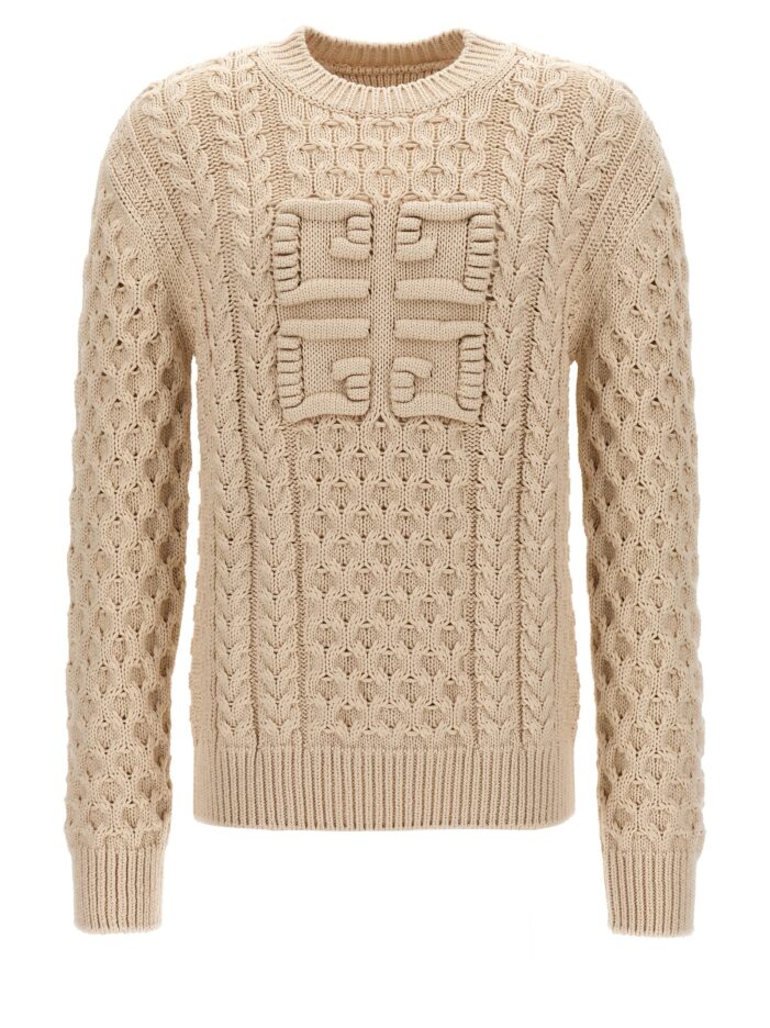 Logo sweater GIVENCHY Beige