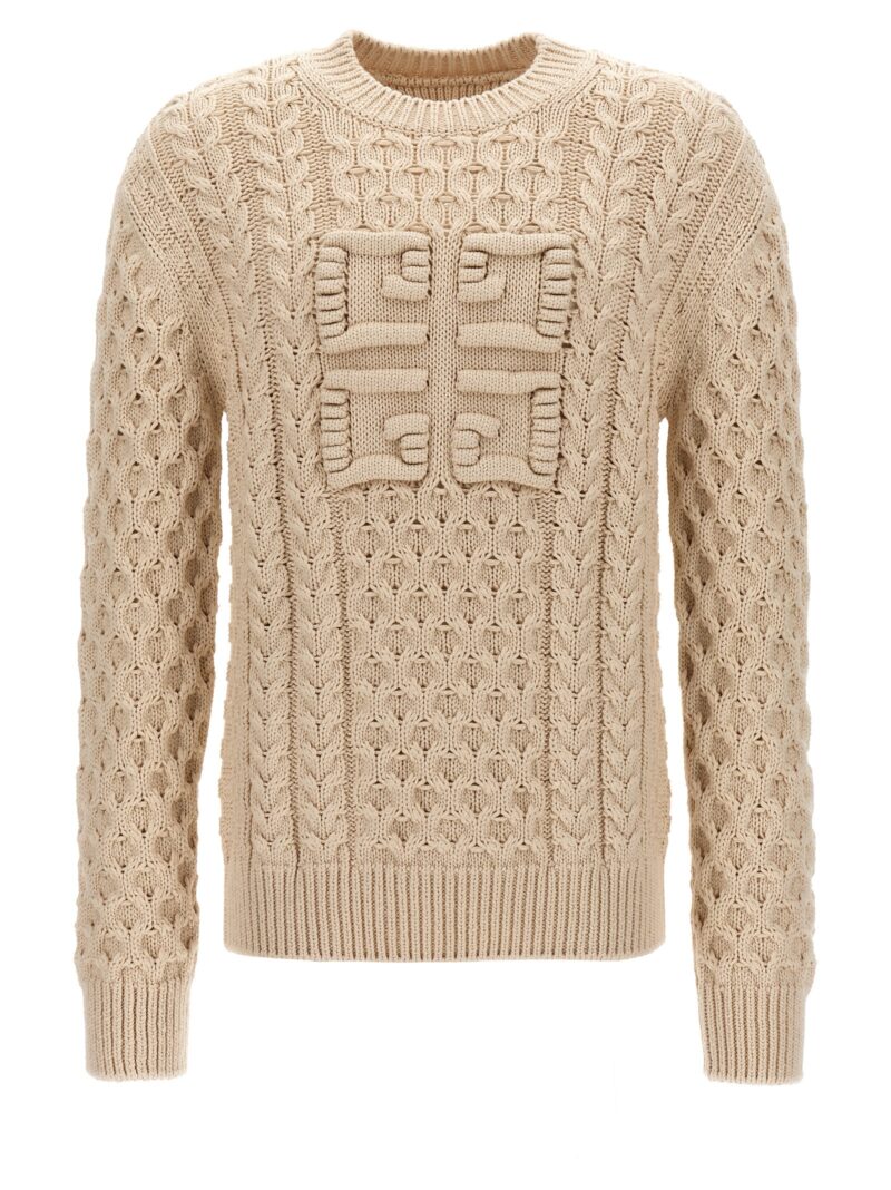 Logo sweater GIVENCHY Beige