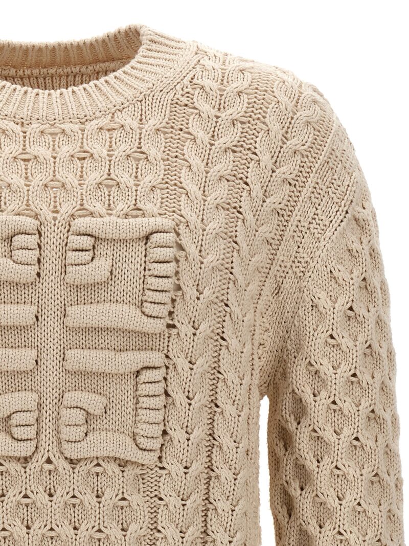 Logo sweater Man GIVENCHY Beige