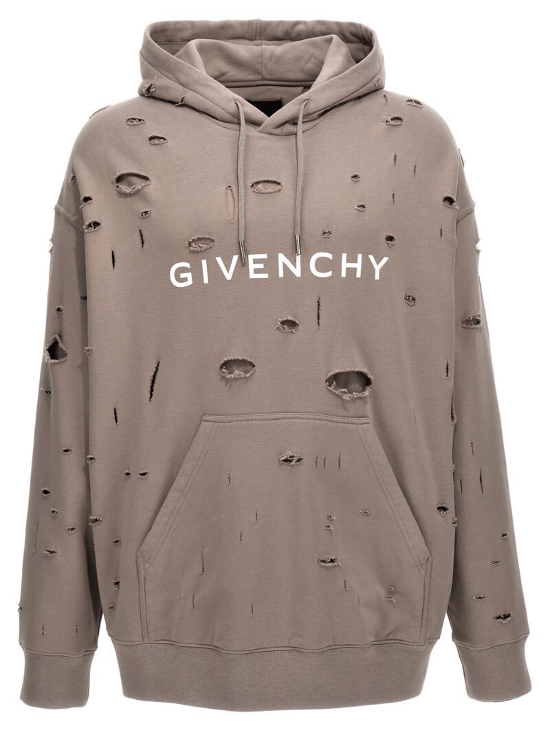 Logo hoodie GIVENCHY Gray