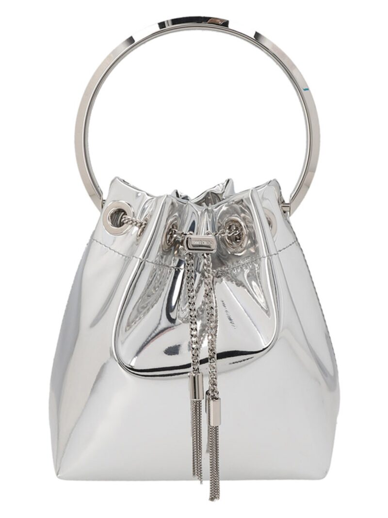 'Bon Bon' bucket bag JIMMY CHOO Silver